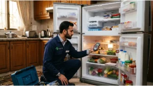 Refrigerator not cooling lower section repair cost karachi